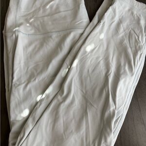 lululemon athletica light gray Leggings